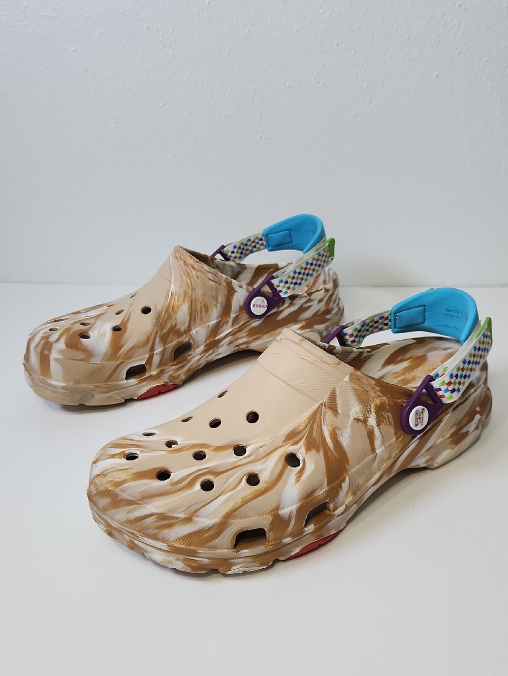 Crocs X Cinnamon Toast Crunch Classic All Terrain Clogs Size 12 M